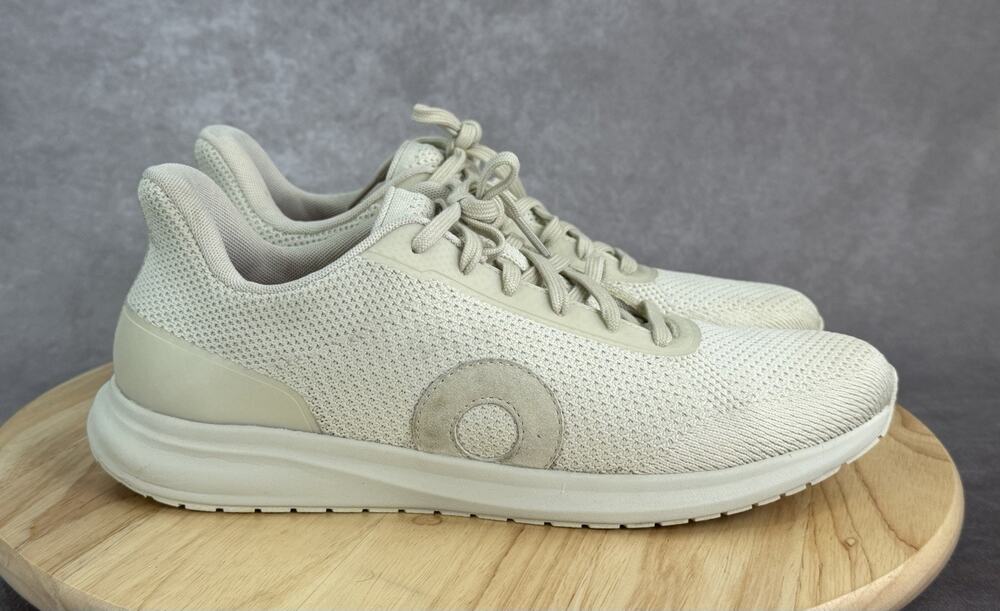 Oliver Cabell “Step 1” Low Top Sneakers Cream Beige Men Size 9